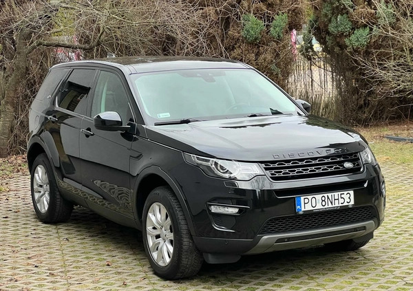 Land Rover Discovery Sport cena 77900 przebieg: 143345, rok produkcji 2016 z Grajewo małe 631